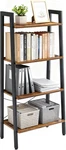 Ladder 4-TIER Display Bookshelf, Industrial Style Storage Standing. Fixed Price $83.99.