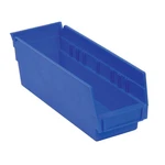 Akro-mils Small Parts Shelf Bins 4-1/8X11-5/8X4" Blue Lot Of 24. Fixed Price $55.08.