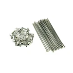 Rear Wheel Spoke Set Stainless Steel Bmw R1200 R1250 Gsa Lc. Fixed Price $114.05.
