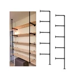 Industrial Wall Mount Iron Pipe Shelf Shelves Shelving Bracket Blac... Fast Ship. Fixed Price $83.76.