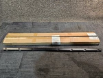 (10 Pack) Siffron Modoshelf Heavy Duty Cross Tubes 48" W Stainless. Fixed Price $63.74.