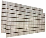 Barnwood Slatwall 24"H X 48"L (set Of Panels). Fixed Price $101.91.