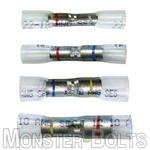 Optiseal Heat Shrink Crimp Step-down Butt Connectors, Crystal Clear Sealed Nspa. Fixed Price $59.45.