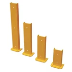 Vestil G6-24 Pallet Rack Protector, 8-1/16WX6LX24IN H. Fixed Price $72.99.