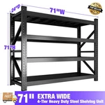 Garage Shelving Heavy Duty 6000/8000LBS Storage Shelves Metal Organizer Rack. Fixed Price $188.75.