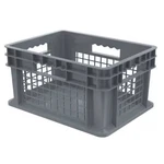 Akro-mils 37278GREY Vented & Stackable Straight Wall Storage Container, 6.7. Fixed Price $19.89.
