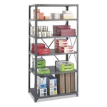 Safco 36 X 24 Commercial Shelf Kit Dark Grey Finish. Fixed Price $282.99.