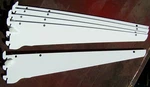 Reeve Track Shelf Bracket S-31-14 14" White 10 Pc. Fixed Price $24.60.