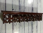 Antique Engraved Wall Bracket Wood Hand Carving Shelf Floating Shelves. Fixed Price $88.58.