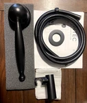 Santec 708365 Kriss Crystal Multifunction Adjustable Bracket Hand Shower Set. Fixed Price $180.00.