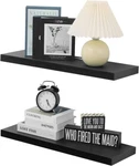 Welland Set Of 2 Floating Shelves Wall Mounted Shelf, For Home Decor With 8". Fixed Price $56.79.