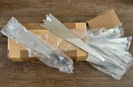 25 X Econoco GB12 Shelf Bracket For The President Line, Chrome ( Pack Of ). Fixed Price $65.00.
