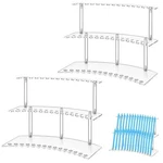 2 Sets Acrylic Display Stand Tier Clear Rack Pencil H.... Fixed Price $23.61.