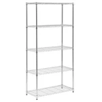 Honey-can-do 5-TIER Heavy-duty Adjustable Shelves Metal Storage Rack 350-LB. Fixed Price $141.51.