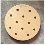 Lovevery Wooden Stacking Round Peg Board W/ Holes - Only Replacement. Fixed Price $9.00.
