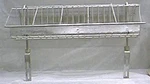 Store Display Fixtures Dbl Side Chrome Rack Mountable. Fixed Price $12.50.