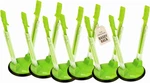 6 Pack Baggy Rack Stand Adjustable Hands-free Food Storage Holder & Dryer. Fixed Price $19.99.