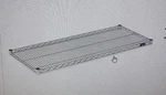 Wire Shelf For Warehouse Shelving Unit Metal Grid Panel (48X18). Fixed Price $15.00.