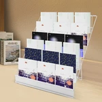 6 Tier Wire Countertop Rack Comic Display Stand For Books Dvd Cd. Fixed Price $51.56.