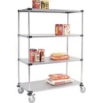 Nexel 36X18X69 Galvanized Shelf Truck 1200 Pound Capacity. Fixed Price $419.20.