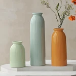 Decorative Ceramic Vase Set, 3 Pcs, Modern Boho Style, White, Home. Fixed Price $40.79.