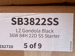 Dgs Retail Shelf 36" X 84" 22D Gondola Shelving SB3822SS. Fixed Price $149.99.
