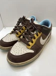 Size 10.5 Nike Dunk Low Nke Brown 314142-203. Fixed Price $85.00.