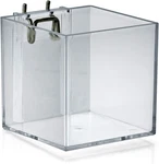 Azar Displays 256105 4-INCH Acrylic Cube Bin For Pegboard 1, Clear. Fixed Price $47.59.