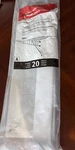 14 Rubbermaid 12 In. L Support Brace White With Anchor Pins. Fixed Price $24.95.