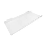 Lucite Clear Acrylic Slatwall Slant Shelf Retail Display Fixture. Fixed Price $48.77.