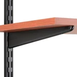 John Sterling Dual Trak Adjustable Wood Shelf Bracket, 11-INCH, Black. Fixed Price $10.17.