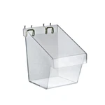 Azar Displays Small Clear Plastic Molded Bucket, 5.25"W X 6.25"D 6.875"H, 4PK. Fixed Price $42.66.