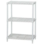 Iris Ohyama Color Metal Rack Body 55CM Width 3 Tiers White Pole Diameter. Fixed Price $183.11.