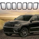 7PCS Gloss Black Front Grille Insert Trim Ring For Jeep Grand Cherokee 2017-2022. Fixed Price $46.98.