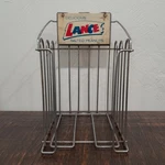 Vintage Lance Salted Peanut Advertising Wire Rack Countertop Store Display Stand. Fixed Price $35.99.
