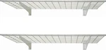 Hyloft 00630 2-PACK Heavy Duty Steel Wall Garage Shelving, 48-INCH X 24-INCH .... Fixed Price $122.63.
