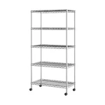 Seville Classics Wire 5-TIER, 30" X 14" (new Model), Plated Steel. Fixed Price $127.70.