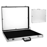 Large Lockable Aluminum Display Showcase For Card Coin Jewelry Trade. Fixed Price $84.54.