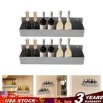 Pcs Speed Rail - Stainless Steel Liquor Bottle Bar Rack 22" Wall Mount. Fixed Price $51.56.