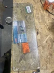 Dolle 23-1/2 In. X 8 5/16 Standard Glass Line Shelf Clear. Fixed Price $27.75.