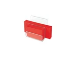 Lorell Mini Paper Sorter 6"X3-1/2"X6-1/2" Clear/green 80659. Fixed Price $31.99.
