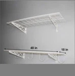 Saferacks Wall Shelves 18 In. X 48 Industrial Steel. Fixed Price $60.00.