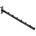 7-BALL Black Waterfall Square Tube For Grid Panels Wall Wire Display 18" Long. Fixed Price $20.69.