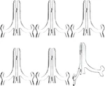 Hestya 6 Pack 7 Inch Clear Acrylic Easel Stand Display Plate Holder For. Fixed Price $20.45.