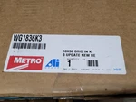 WG1836K3 Smartwall Wire Grid, Metroseal Green Epoxy, 18" 36". Fixed Price $49.99.