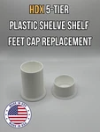 Home Depot Hdx 5-TIER Plastic Shelve Shelf Feet Cap Replacement Compatible Parts. Fixed Price $6.95.