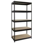 Hirsh 17127 Boltless Shelving Unit, 18 D X 36 W 72 H, 5 Shelves,. Fixed Price $139.99.