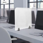 Acrylic Desk Divider For Office Privacy, Modern Design And Easy Installation. Fixed Price $64.23.