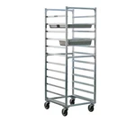 New Age 1507 24" X 27" Welded Aluminum Mobile 20 Steam Table Pan Rack. Fixed Price $545.00.
