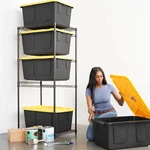 Storage Tote Bin Saferacks Garage Shelf Shelving Only. Fixed Price $114.99.
